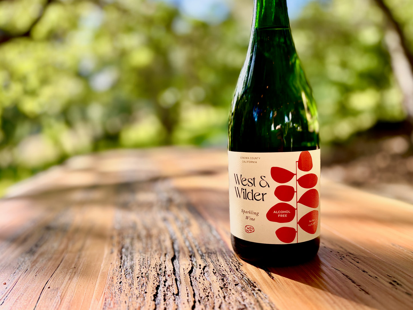 West & Wilder Non-Alcoholic Sparkling Wine